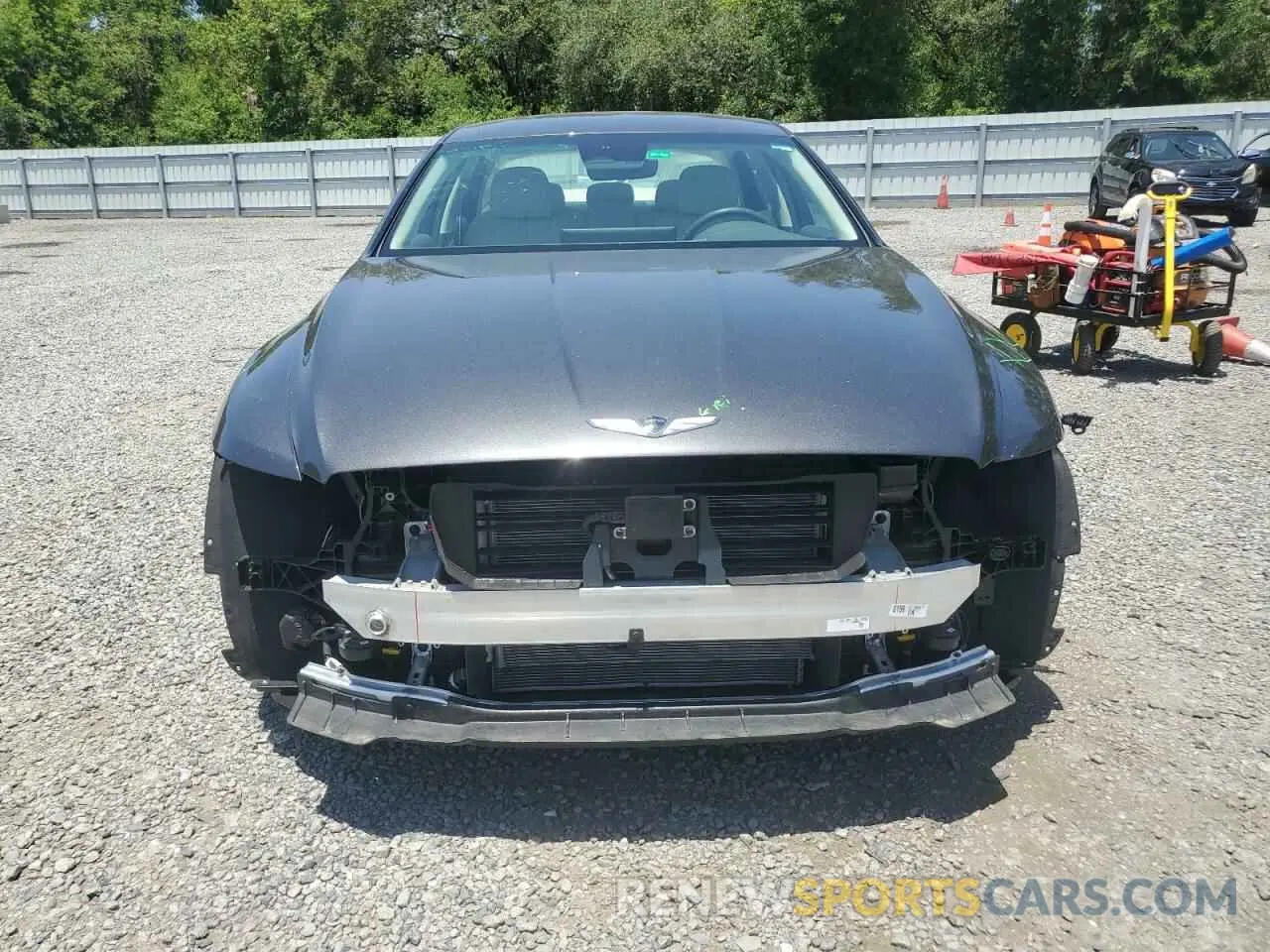5 Photograph of a damaged car KMTGB4SC5MU082511 GENESIS G80 2021