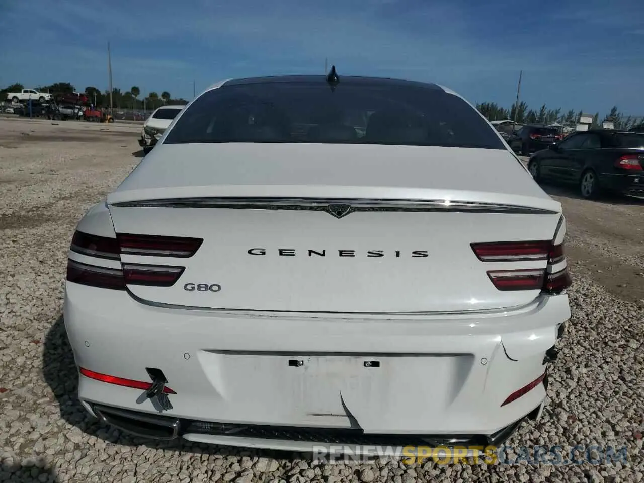 6 Фотография поврежденного автомобиля KMTGB4SC8MU044111 GENESIS G80 2021