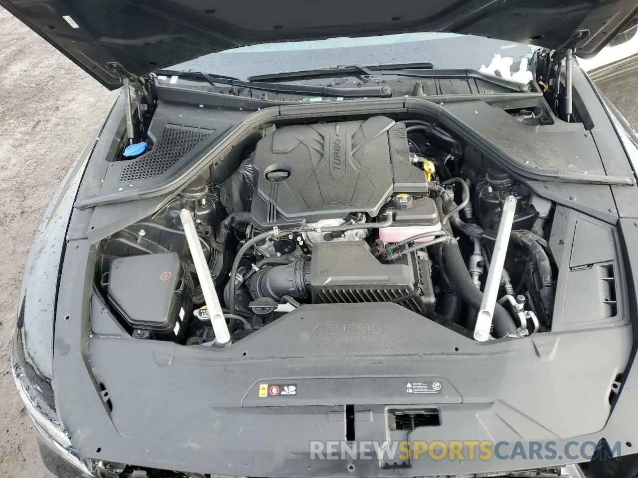 13 Photograph of a damaged car KMTGB4SC8MU078145 GENESIS G80 2021