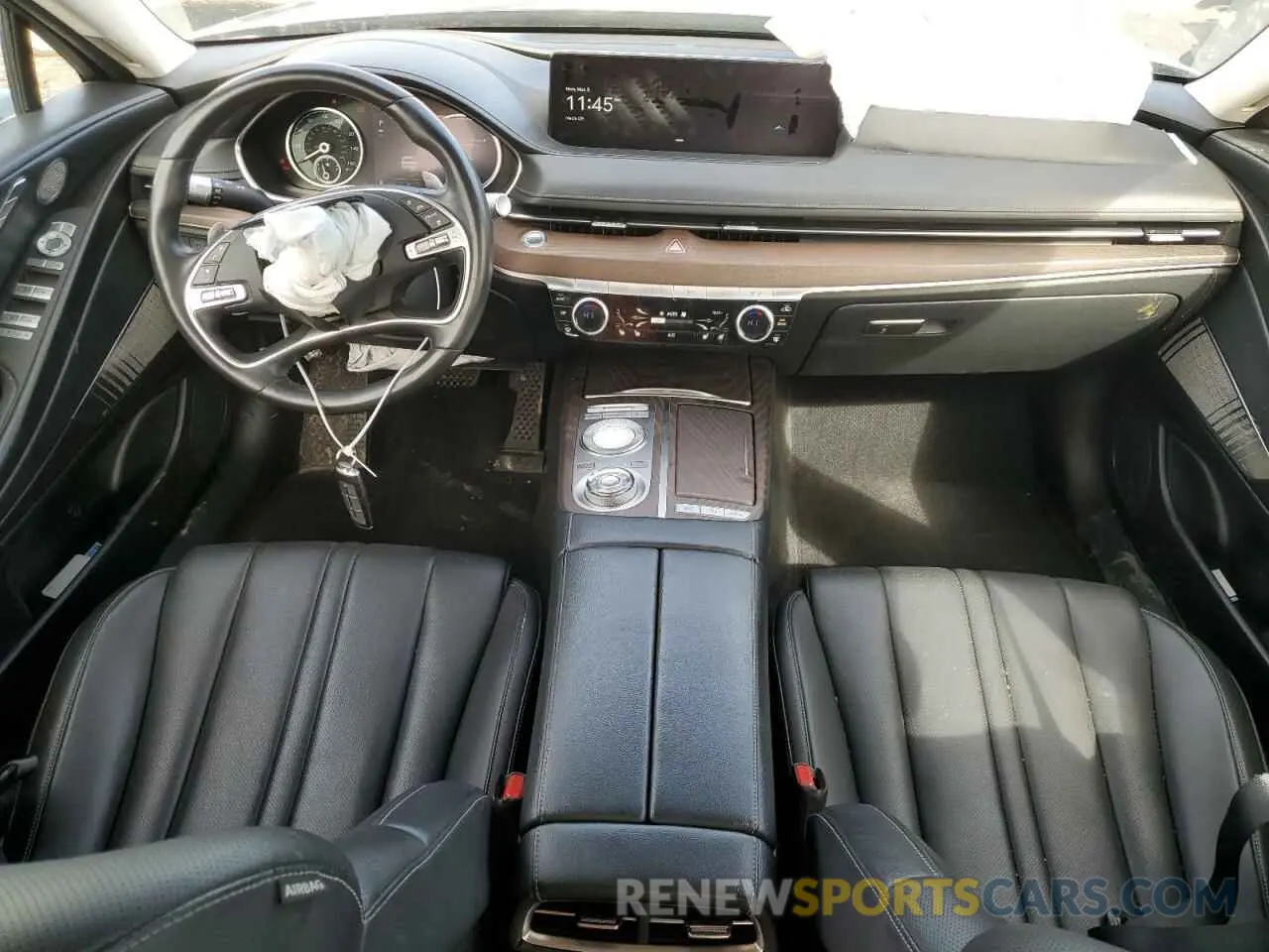 8 Photograph of a damaged car KMTGB4SC8MU078145 GENESIS G80 2021