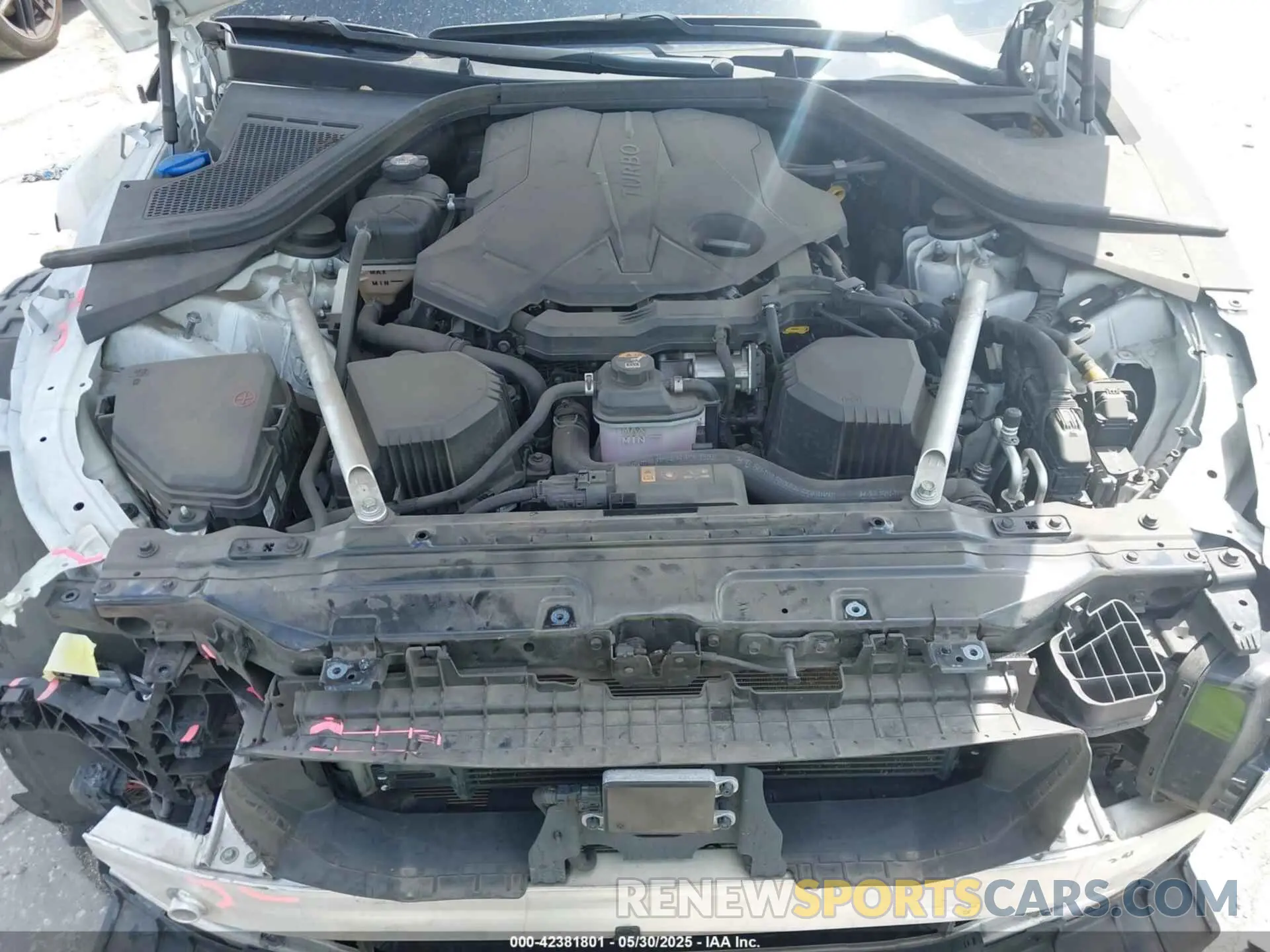 10 Photograph of a damaged car KMTGC4SD3MU088300 GENESIS G80 2021