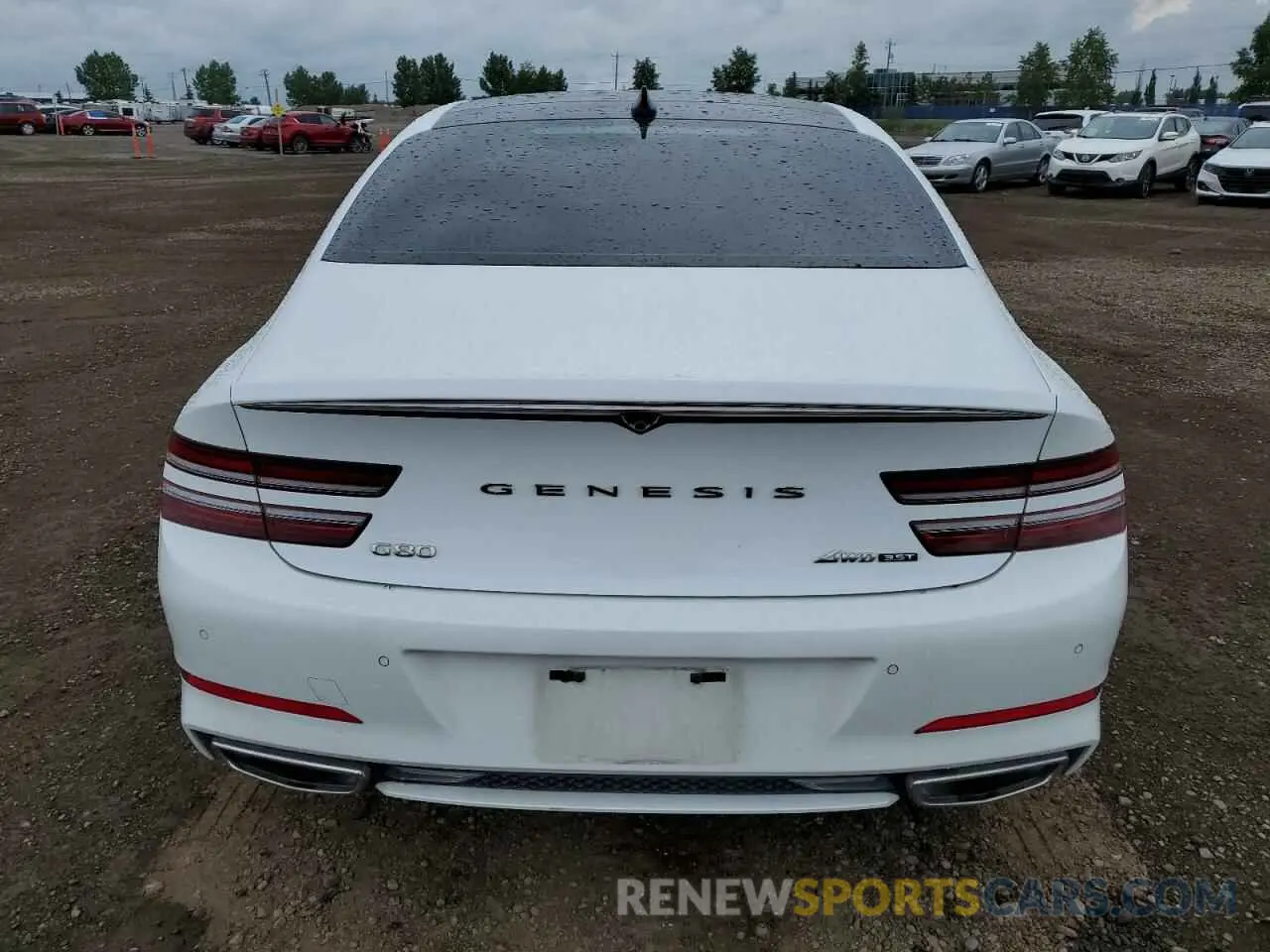 6 Фотография поврежденного автомобиля KMTGC4SD5MU044024 GENESIS G80 2021