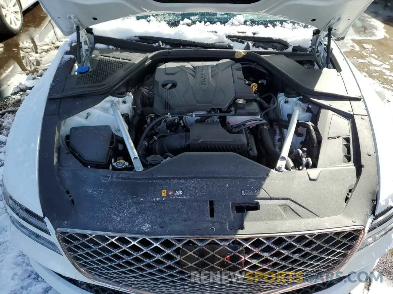 11 Photograph of a damaged car KMTGB4SC3NU092276 GENESIS G80 2022