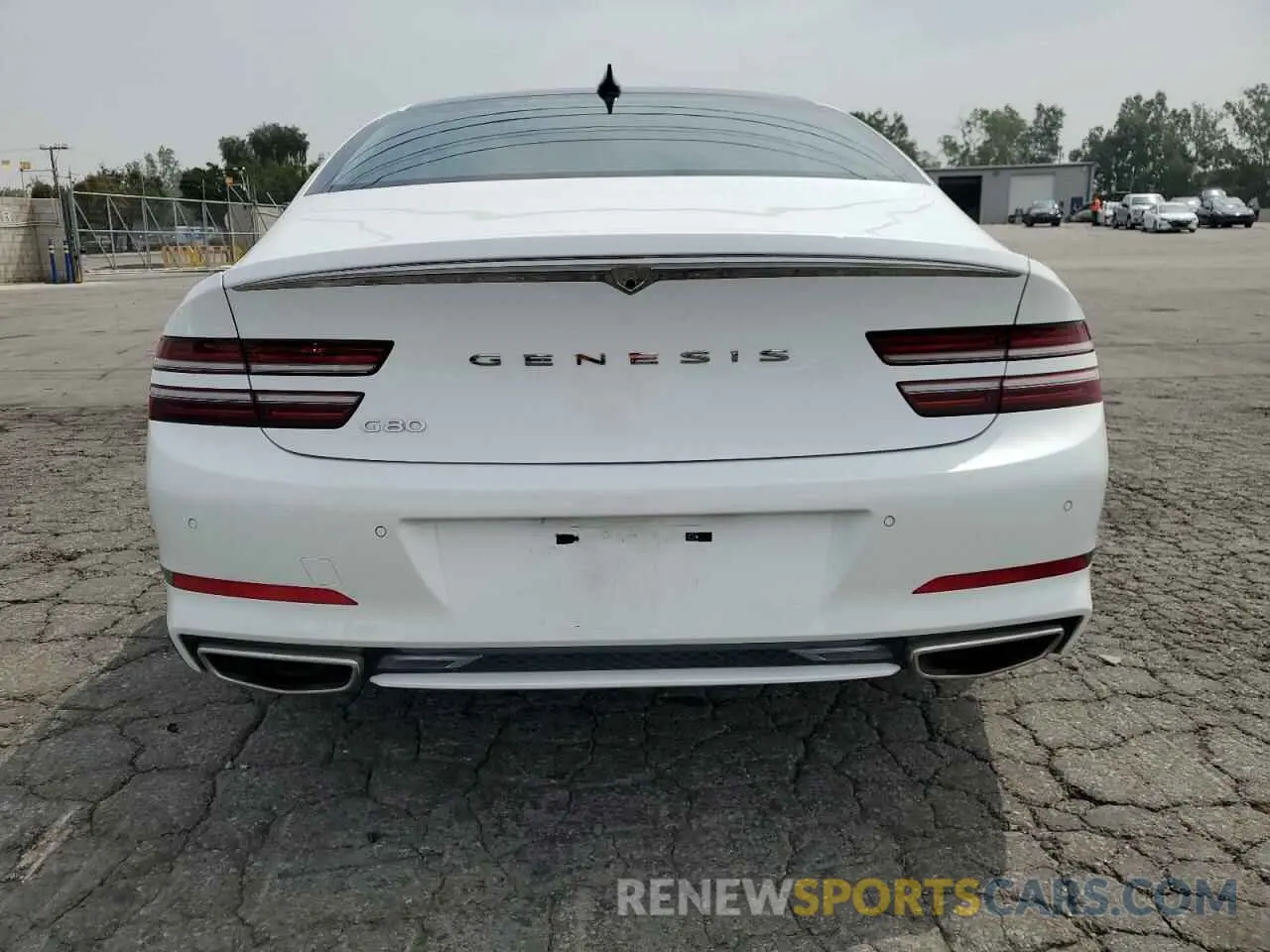 6 Photograph of a damaged car KMTGB4SC7NU092264 GENESIS G80 2022