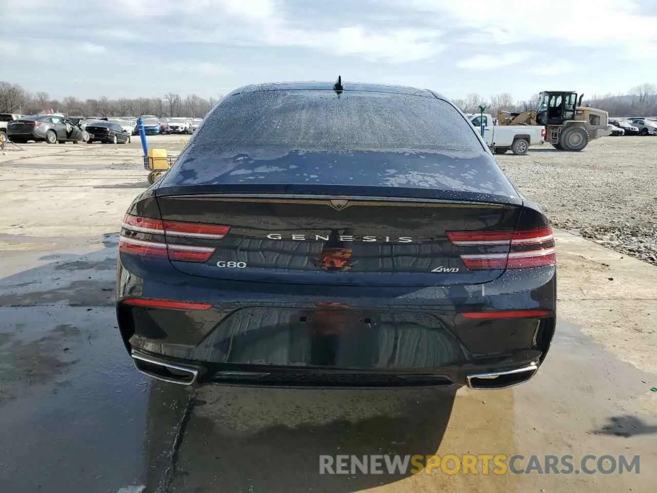 6 Фотография поврежденного автомобиля KMTGA4SC7PU152193 GENESIS G80 2023