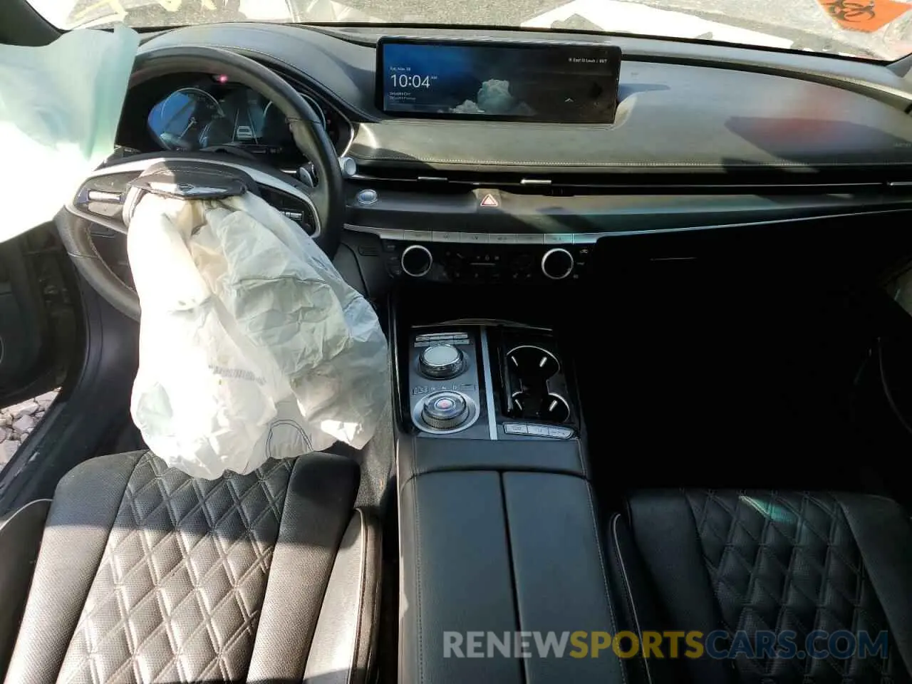 8 Фотография поврежденного автомобиля KMTGA4SC7PU152193 GENESIS G80 2023