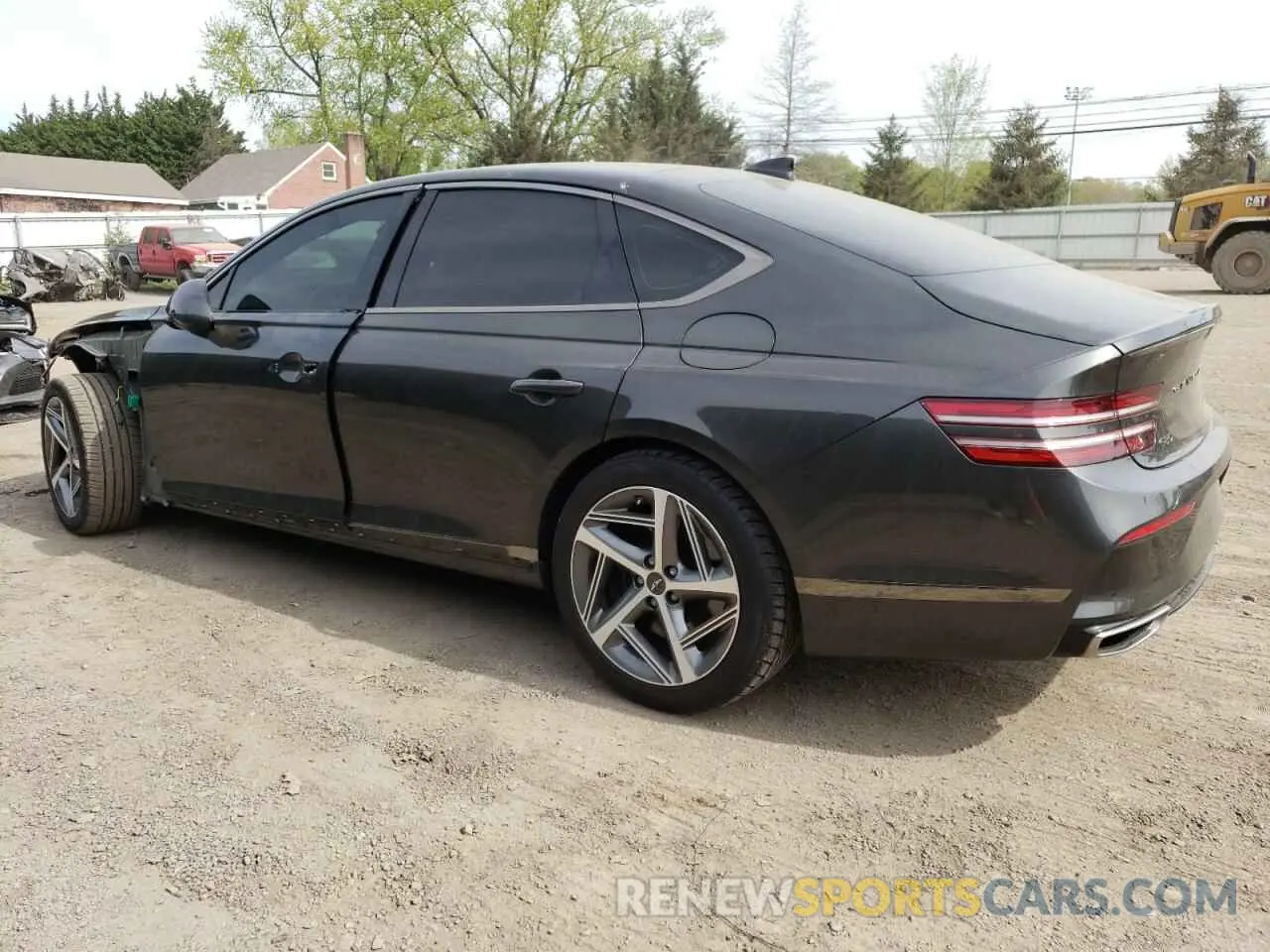 2 Photograph of a damaged car KMTGA4SC8PU162425 GENESIS G80 2023