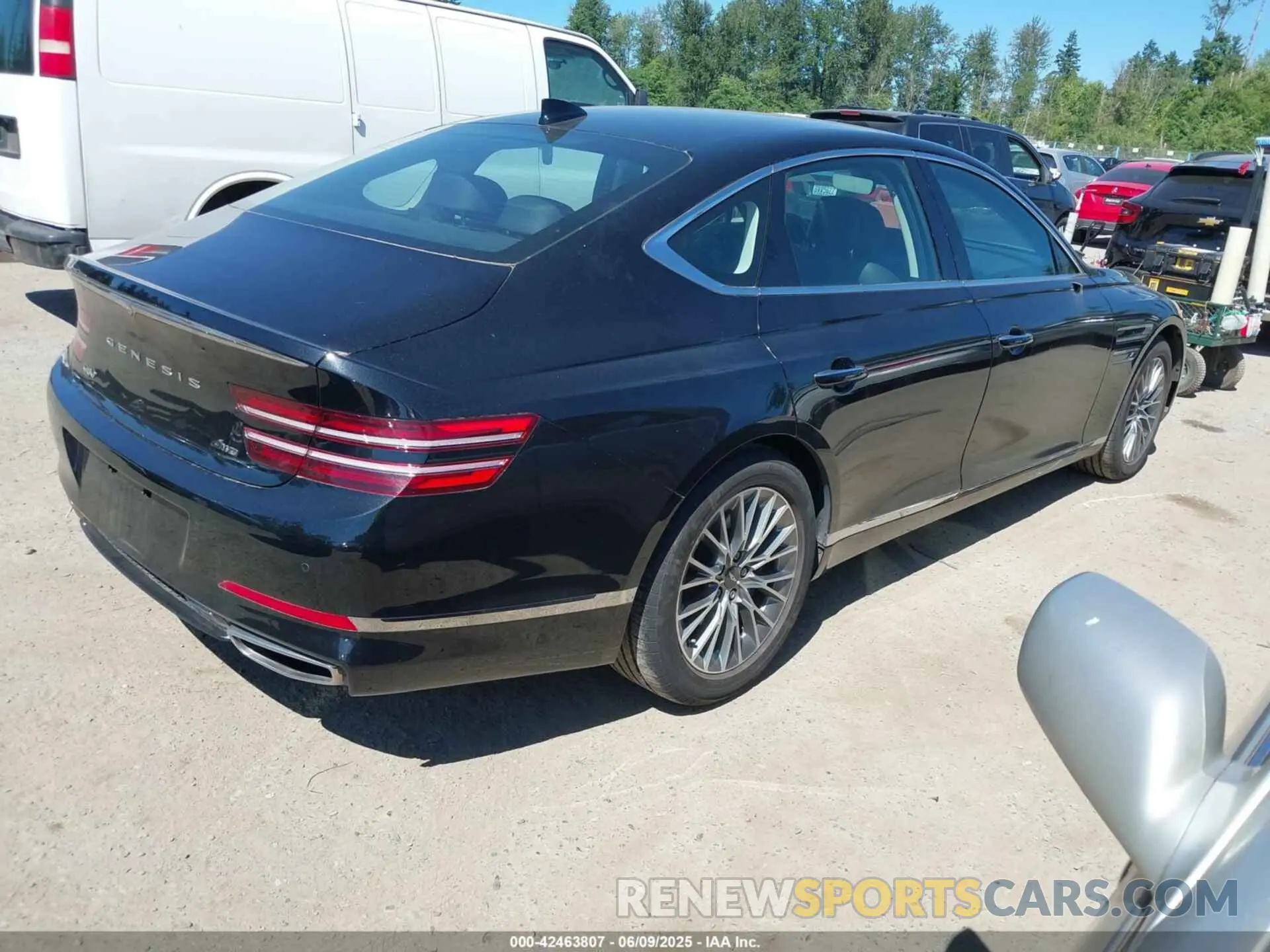 4 Photograph of a damaged car KMTGB4SC2PU185681 GENESIS G80 2023