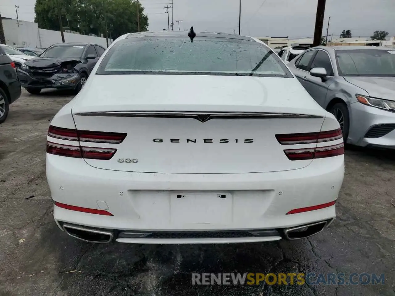 6 Фотография поврежденного автомобиля KMTGB4SC4PU180403 GENESIS G80 2023