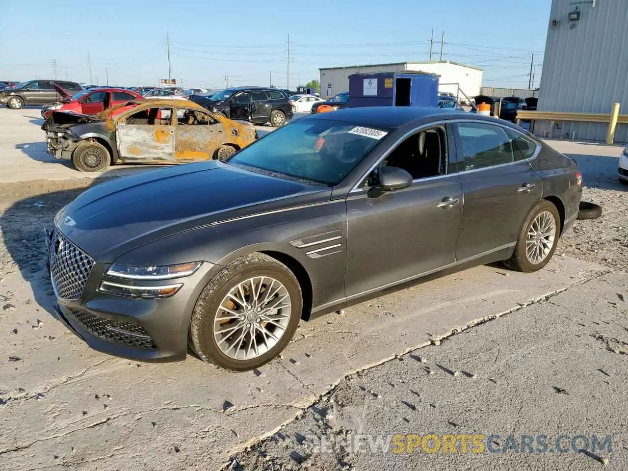 1 Фотография поврежденного автомобиля KMTGB4SC4PU185035 GENESIS G80 2023