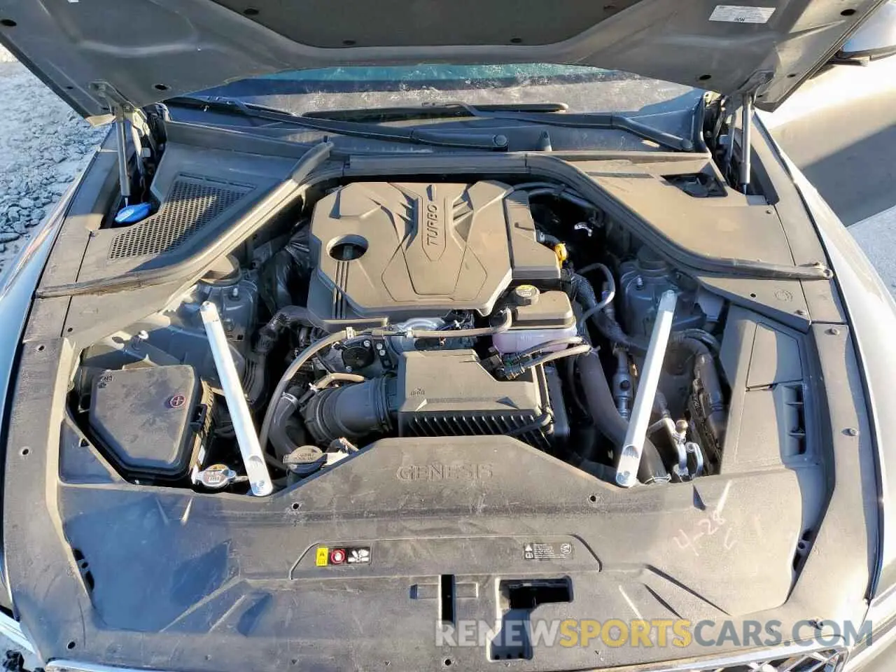 13 Фотография поврежденного автомобиля KMTGB4SC4PU185035 GENESIS G80 2023