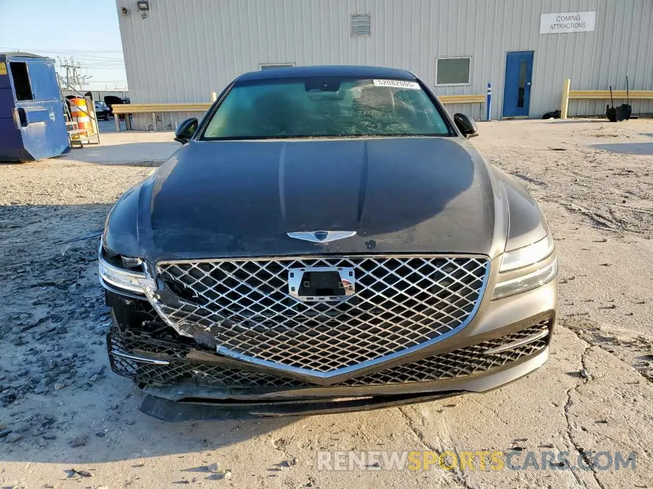 5 Фотография поврежденного автомобиля KMTGB4SC4PU185035 GENESIS G80 2023