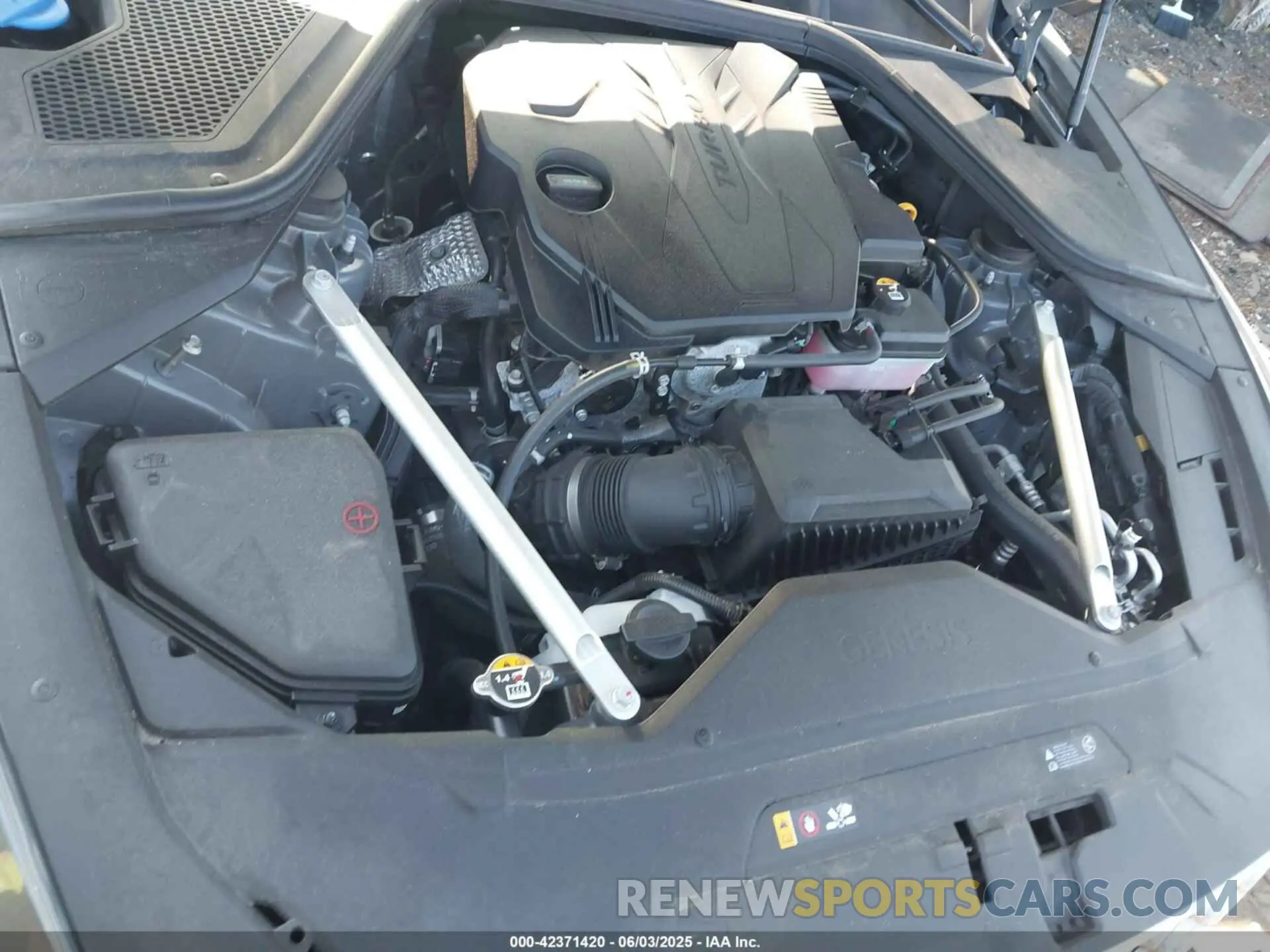 10 Photograph of a damaged car KMTGB4SC6PU197719 GENESIS G80 2023