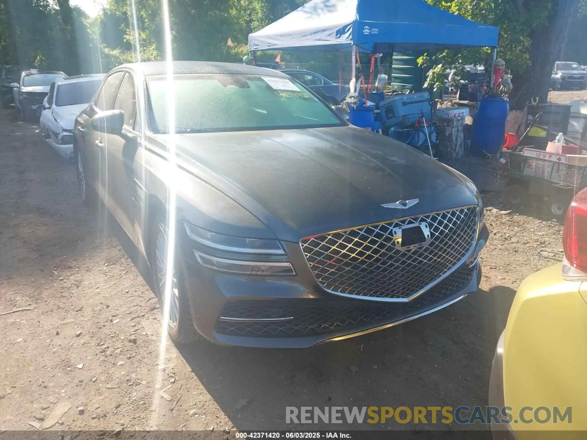 12 Photograph of a damaged car KMTGB4SC6PU197719 GENESIS G80 2023
