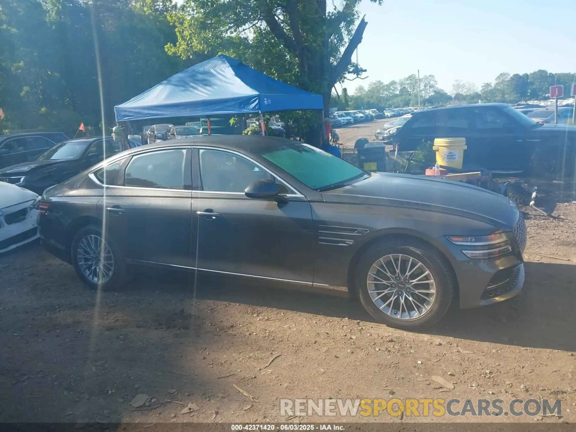13 Photograph of a damaged car KMTGB4SC6PU197719 GENESIS G80 2023