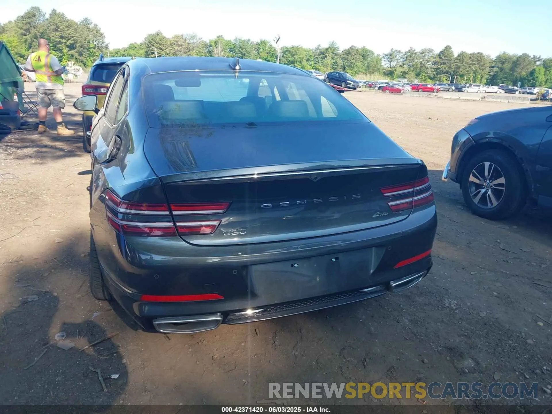 16 Photograph of a damaged car KMTGB4SC6PU197719 GENESIS G80 2023