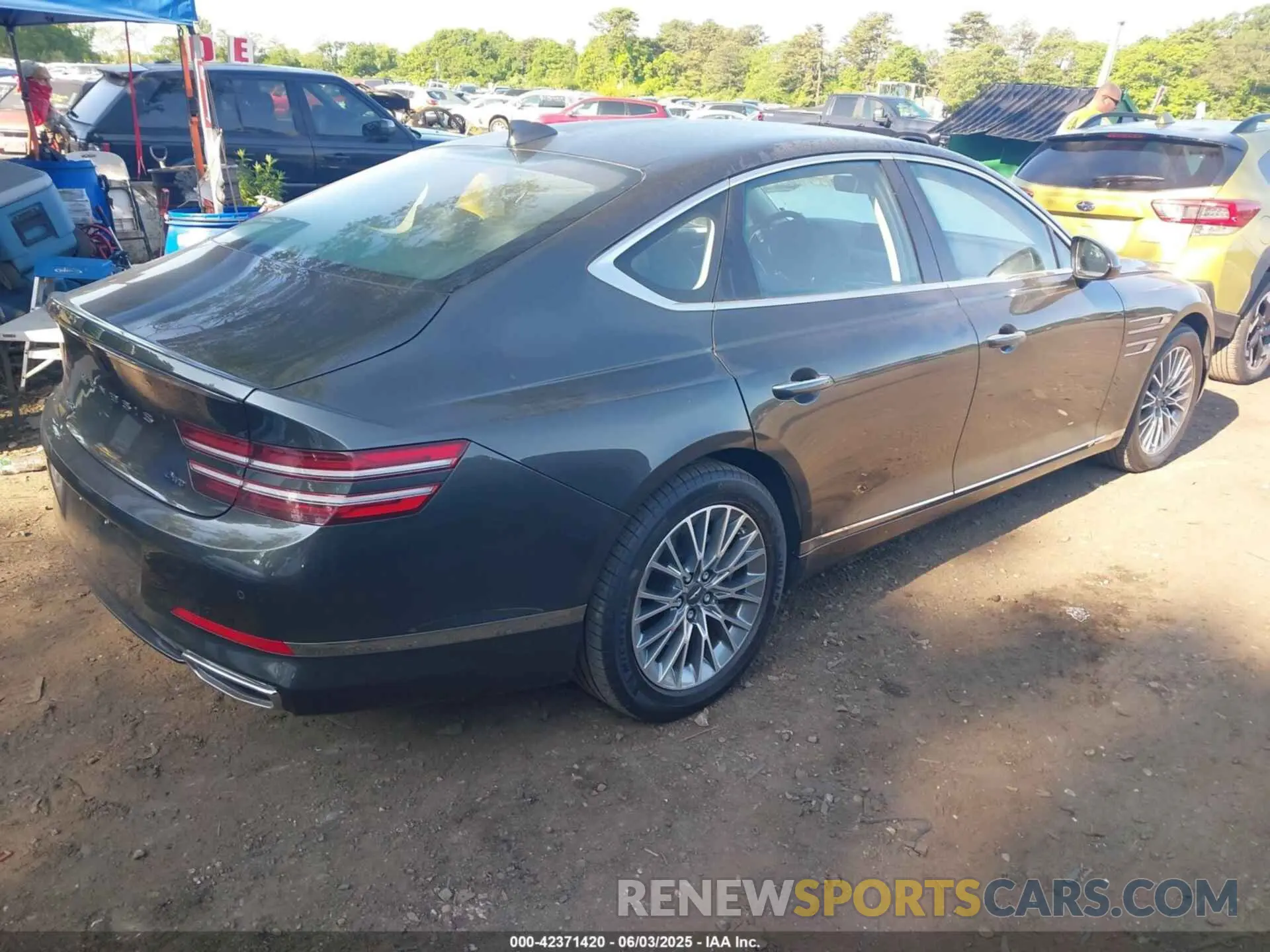 4 Photograph of a damaged car KMTGB4SC6PU197719 GENESIS G80 2023