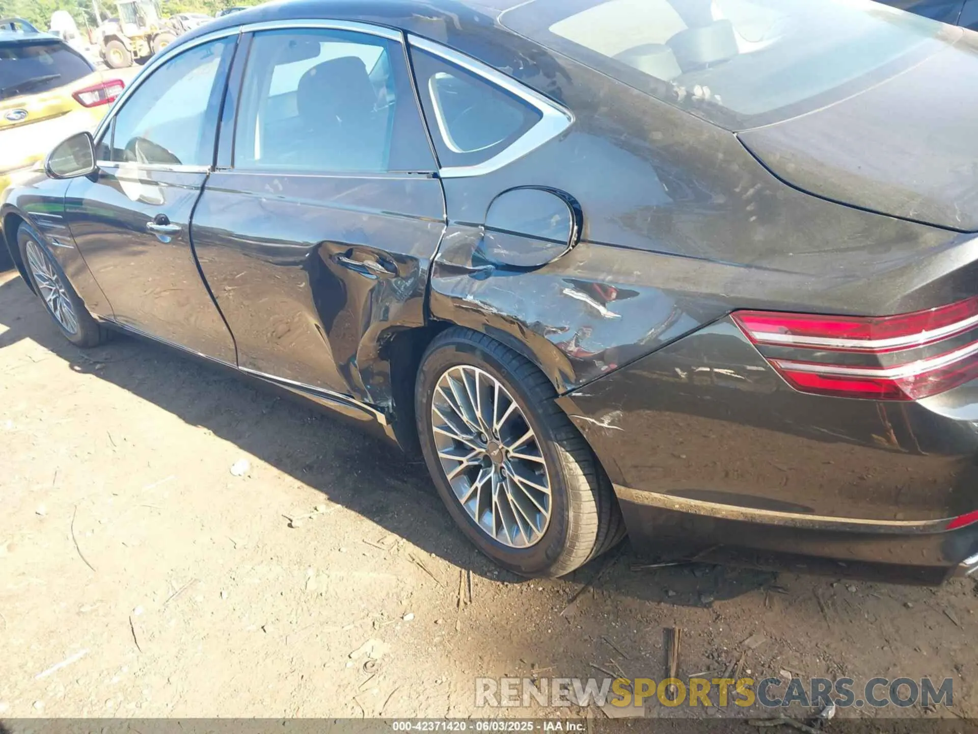 6 Photograph of a damaged car KMTGB4SC6PU197719 GENESIS G80 2023