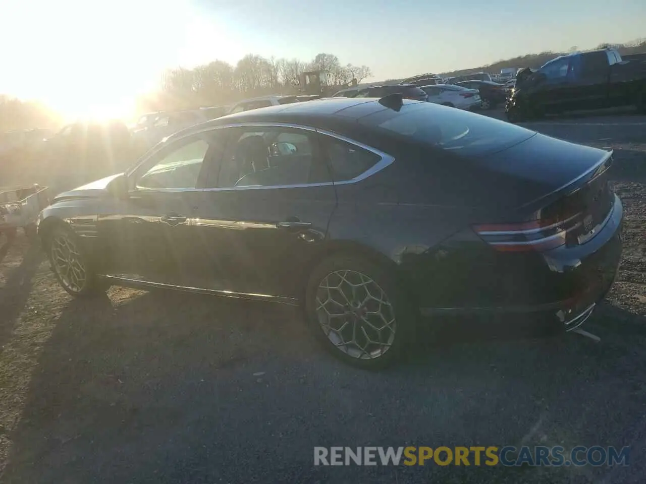2 Фотография поврежденного автомобиля KMTGB4SC8PU179805 GENESIS G80 2023