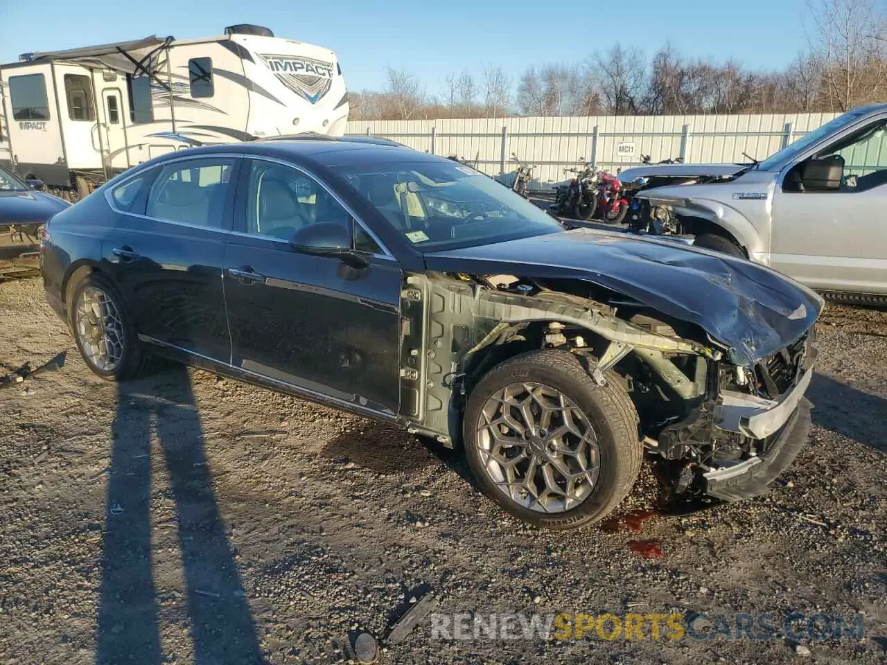 4 Фотография поврежденного автомобиля KMTGB4SC8PU179805 GENESIS G80 2023