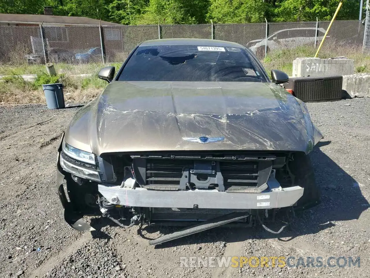 5 Photograph of a damaged car KMTGB4SC9PU195382 GENESIS G80 2023