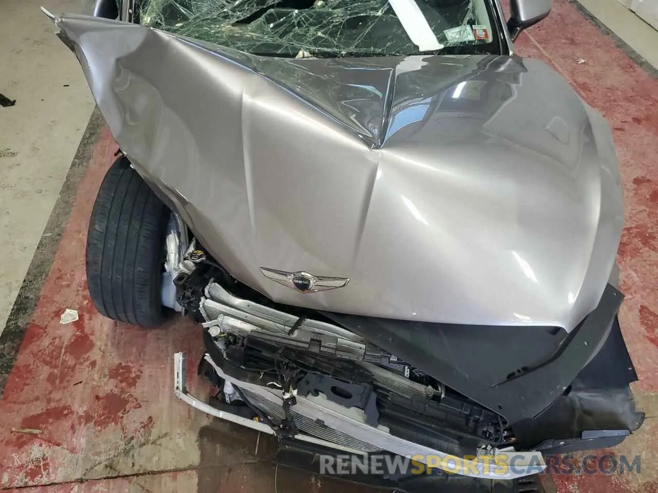 11 Photograph of a damaged car KMTGB4SCXPU197190 GENESIS G80 2023