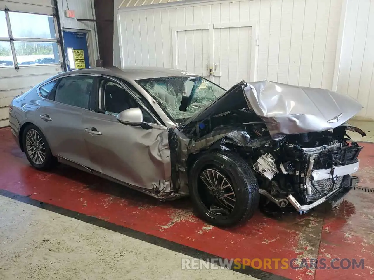 4 Photograph of a damaged car KMTGB4SCXPU197190 GENESIS G80 2023