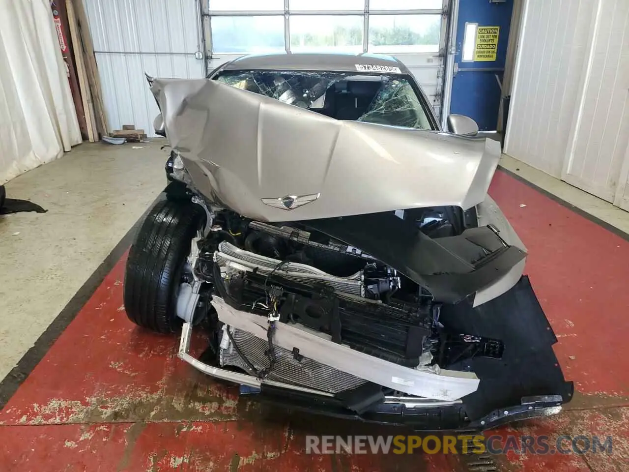 5 Photograph of a damaged car KMTGB4SCXPU197190 GENESIS G80 2023