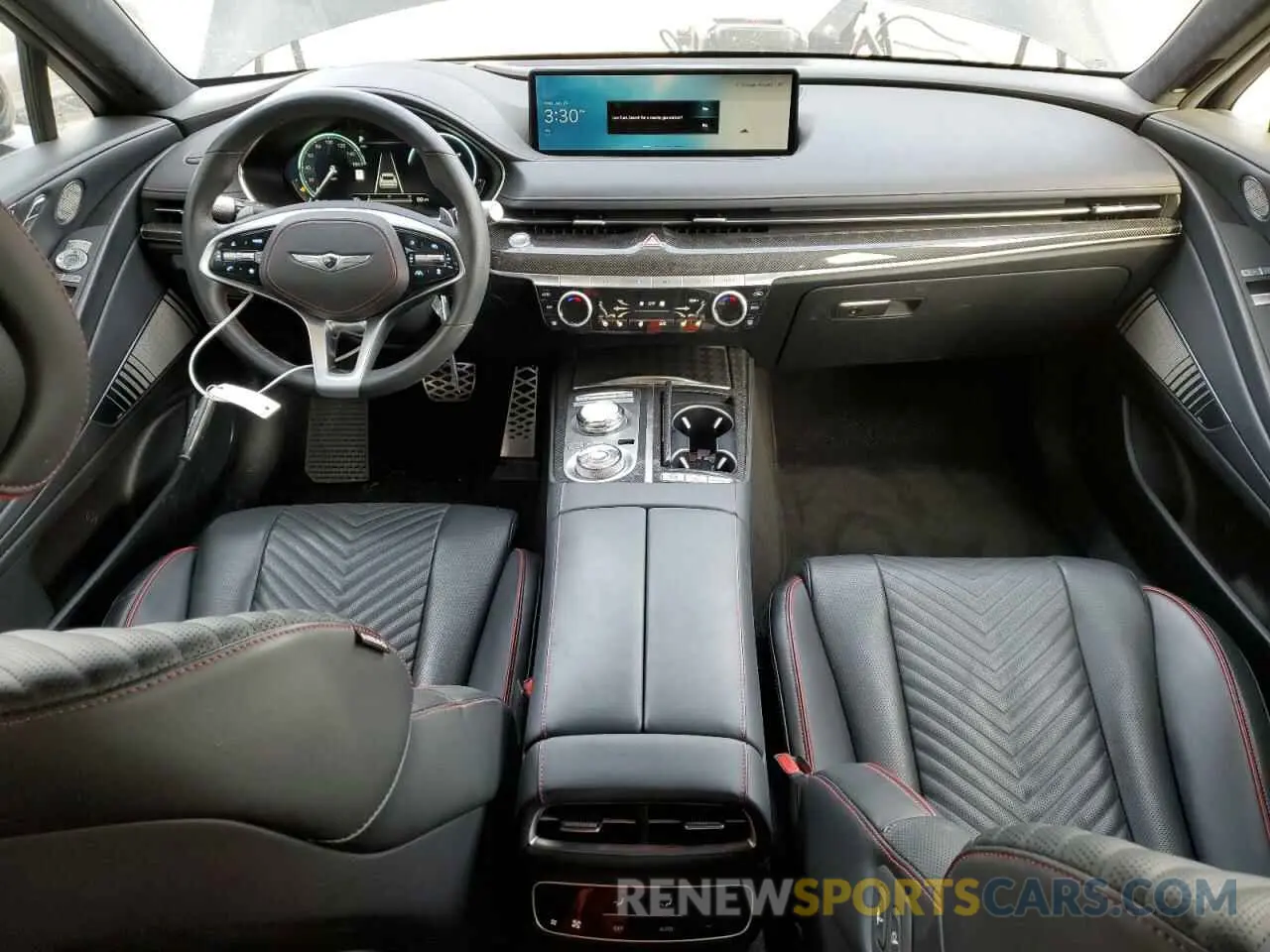 8 Фотография поврежденного автомобиля KMTGB4SD1PU156195 GENESIS G80 2023