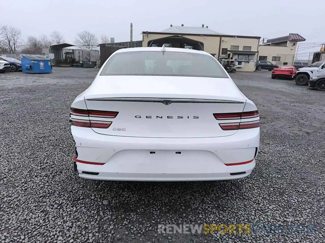 6 Фотография поврежденного автомобиля KMTGE4S11PU007105 GENESIS G80 2023