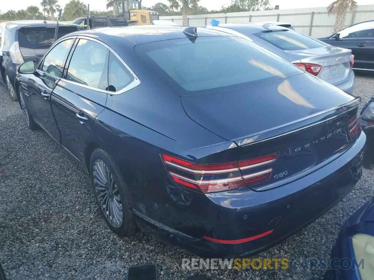 2 Фотография поврежденного автомобиля KMTGE4S19PU006073 GENESIS G80 2023