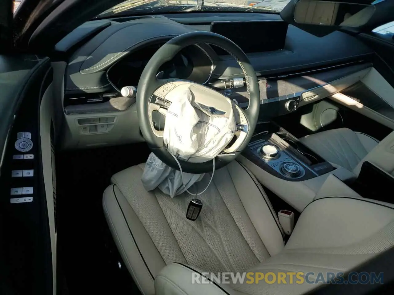 8 Фотография поврежденного автомобиля KMTGE4S19PU006073 GENESIS G80 2023