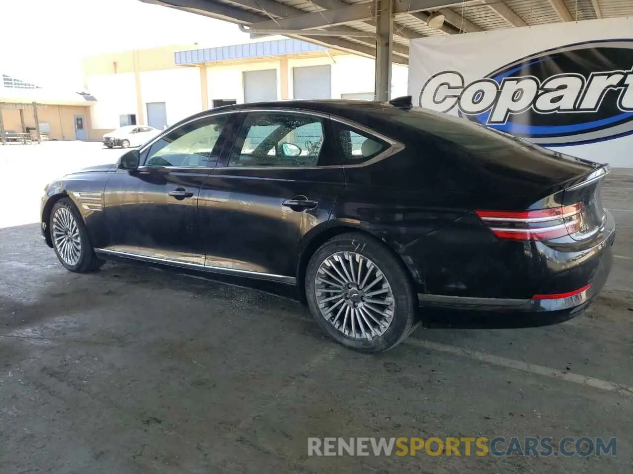 2 Фотография поврежденного автомобиля KMTGE4S1XPU005594 GENESIS G80 2023