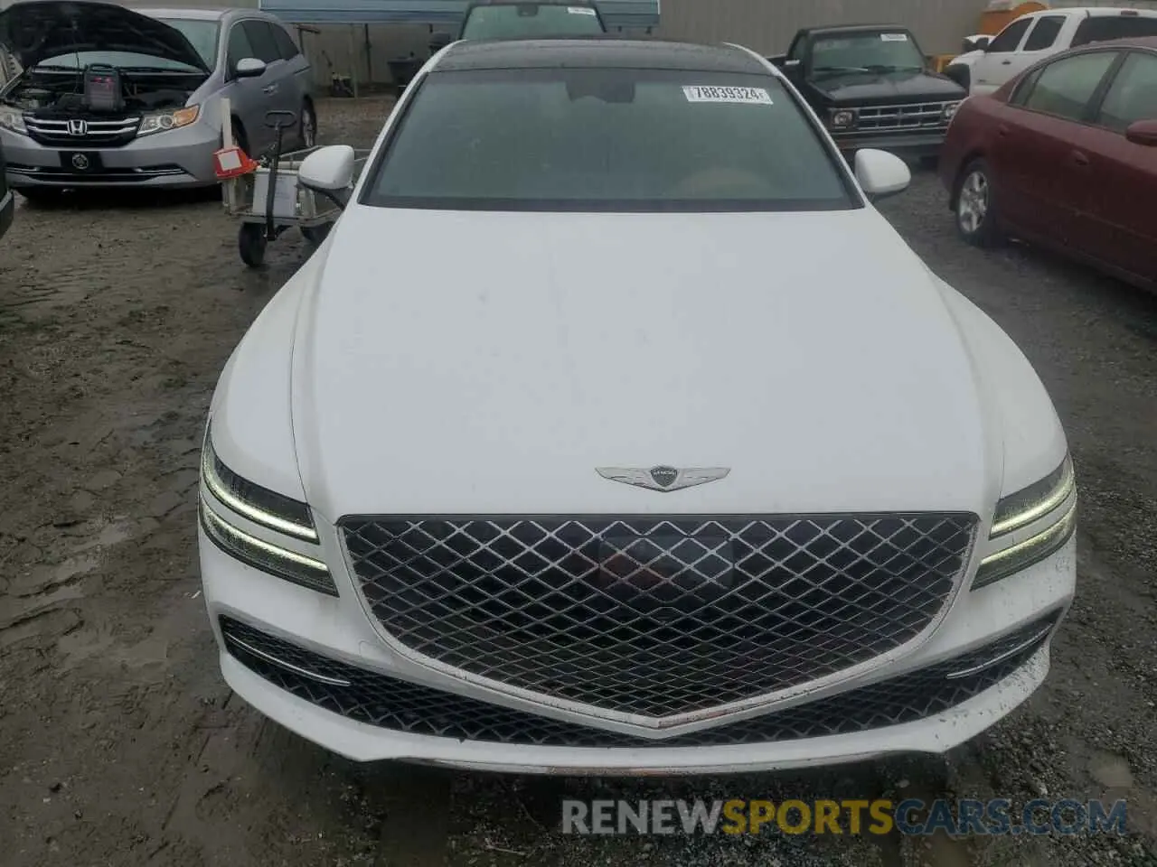 2 Фотография поврежденного автомобиля KMTGB4SC5RU227361 GENESIS G80 2024