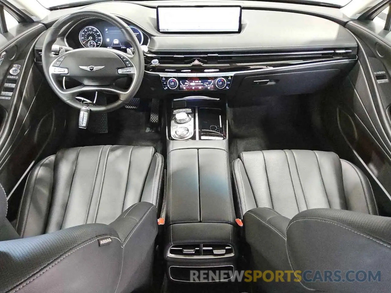 8 Фотография поврежденного автомобиля KMTGB4SC5RU238568 GENESIS G80 2024