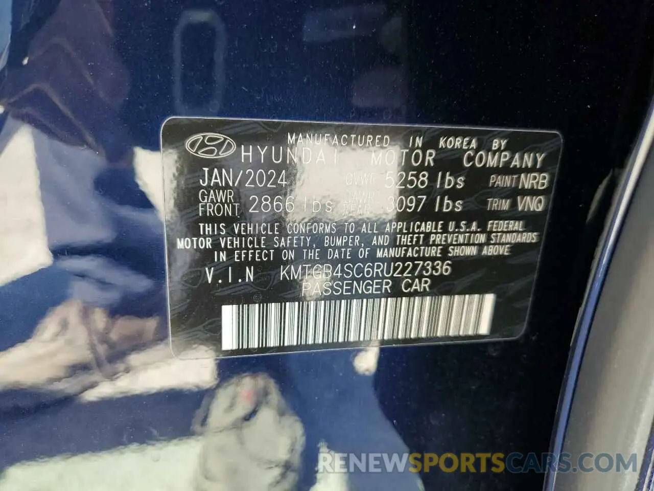 14 Фотография поврежденного автомобиля KMTGB4SC6RU227336 GENESIS G80 2024