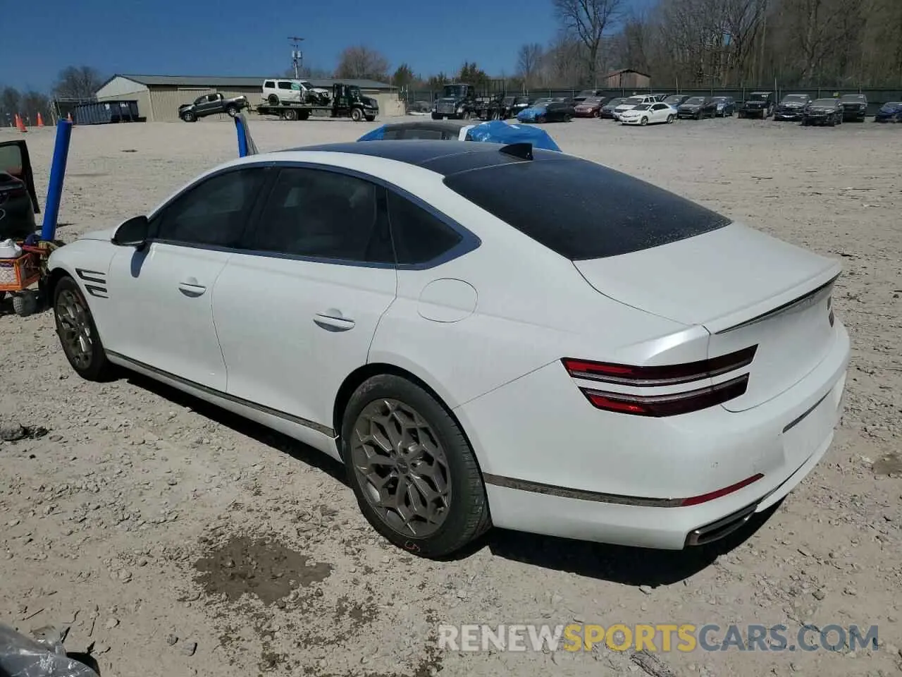 2 Photograph of a damaged car KMTGB4SC8RU225801 GENESIS G80 2024