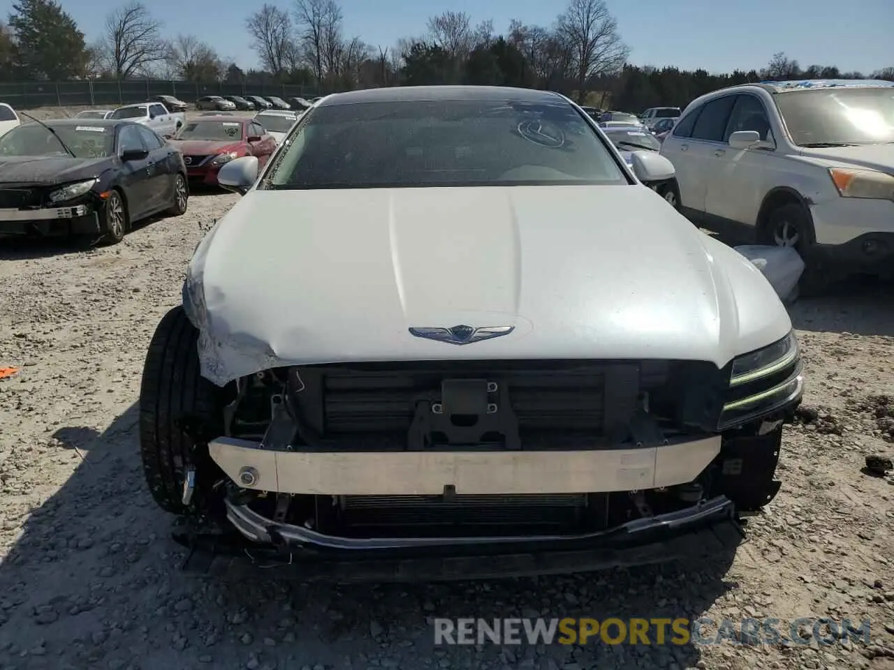 5 Photograph of a damaged car KMTGB4SC8RU225801 GENESIS G80 2024