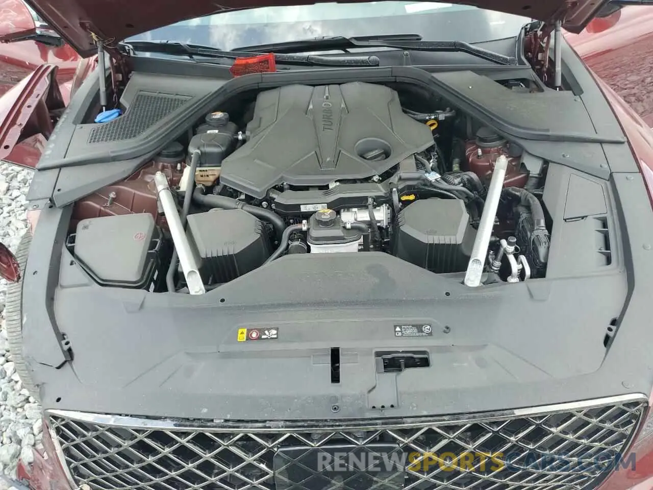 11 Фотография поврежденного автомобиля KMTGB4SD0RU238017 GENESIS G80 2024