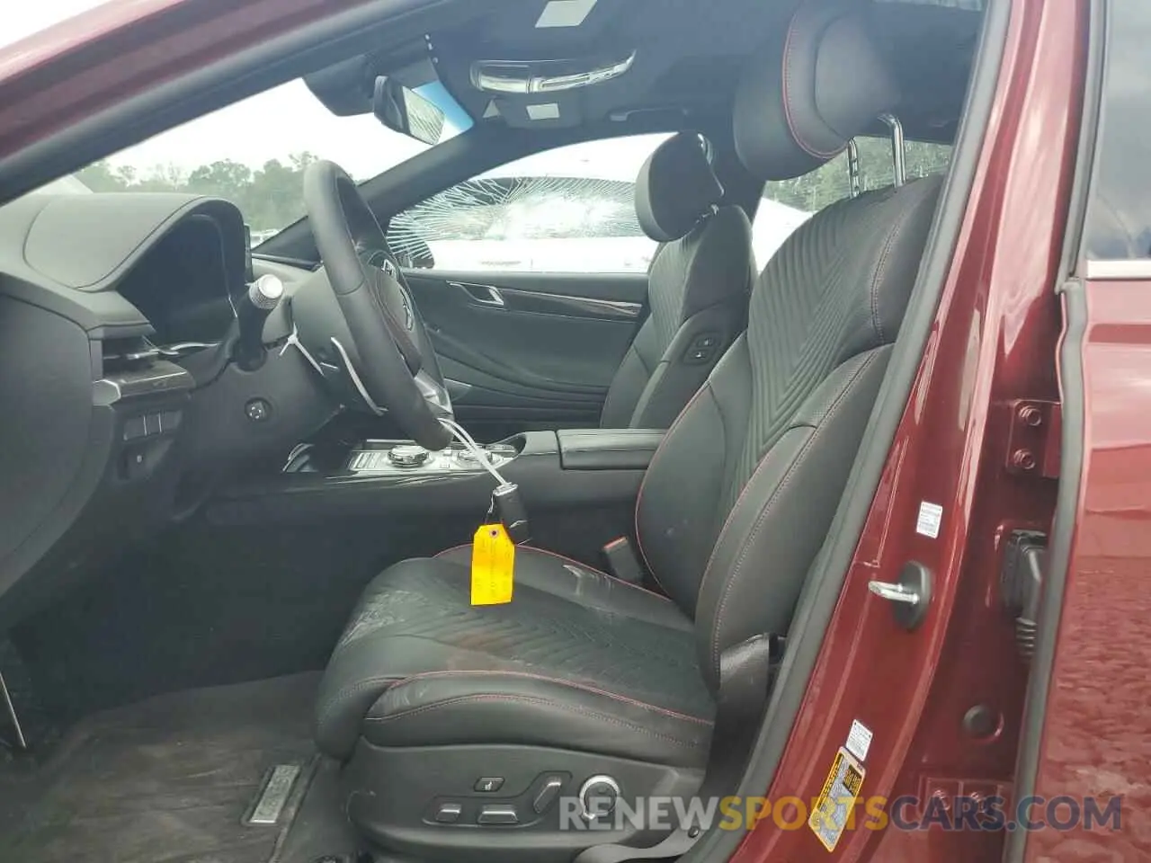 7 Фотография поврежденного автомобиля KMTGB4SD0RU238017 GENESIS G80 2024