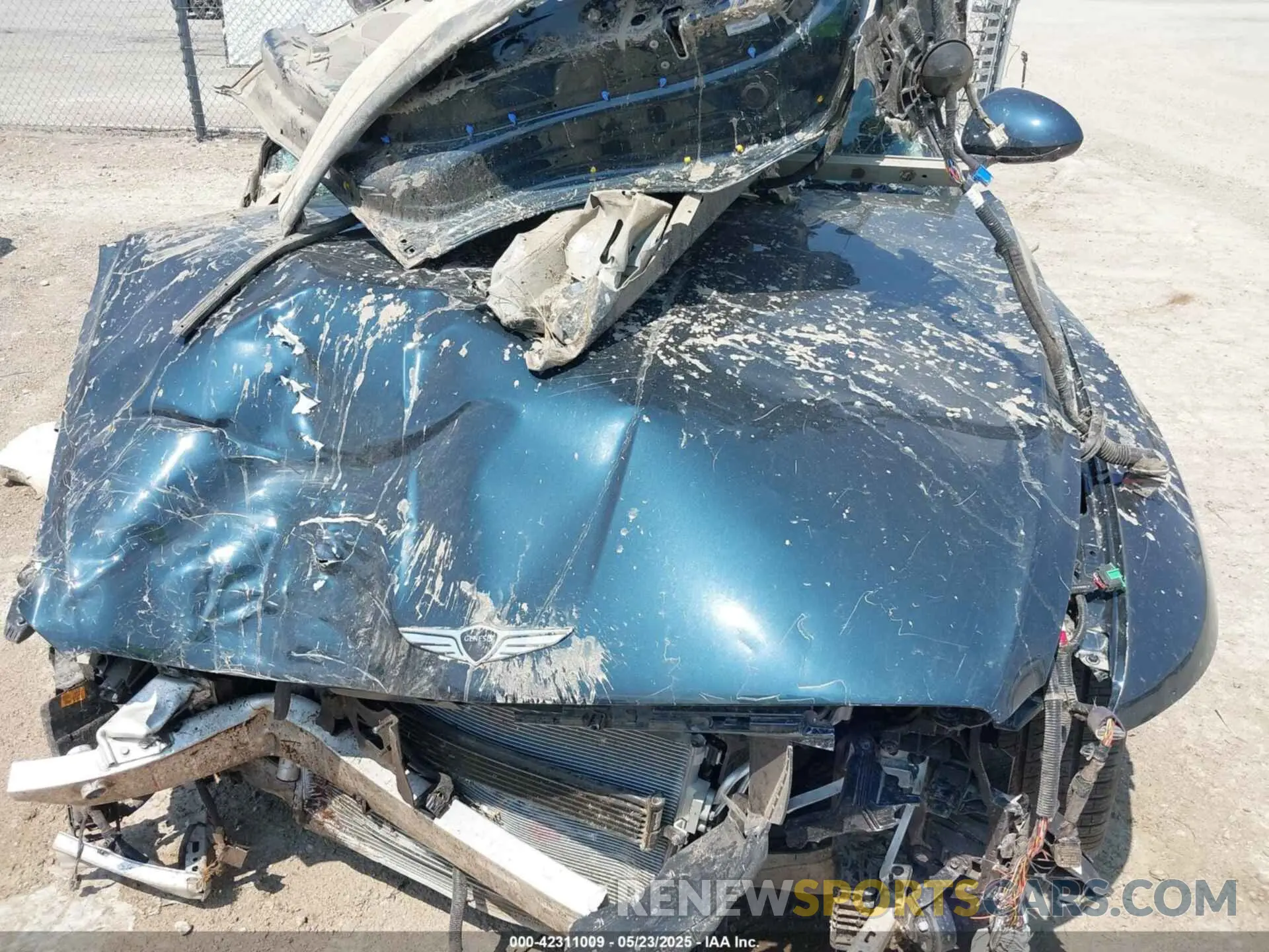 11 Фотография поврежденного автомобиля KMTGG4SD2SU286304 GENESIS G80 2025