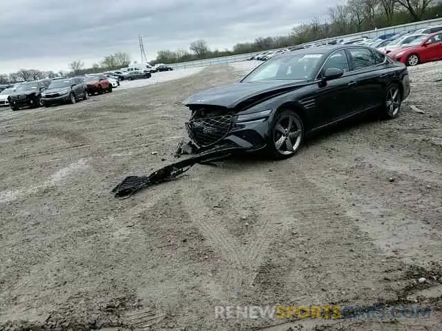 14 Photograph of a damaged car KMTGG4SD3SU267227 GENESIS G80 2025