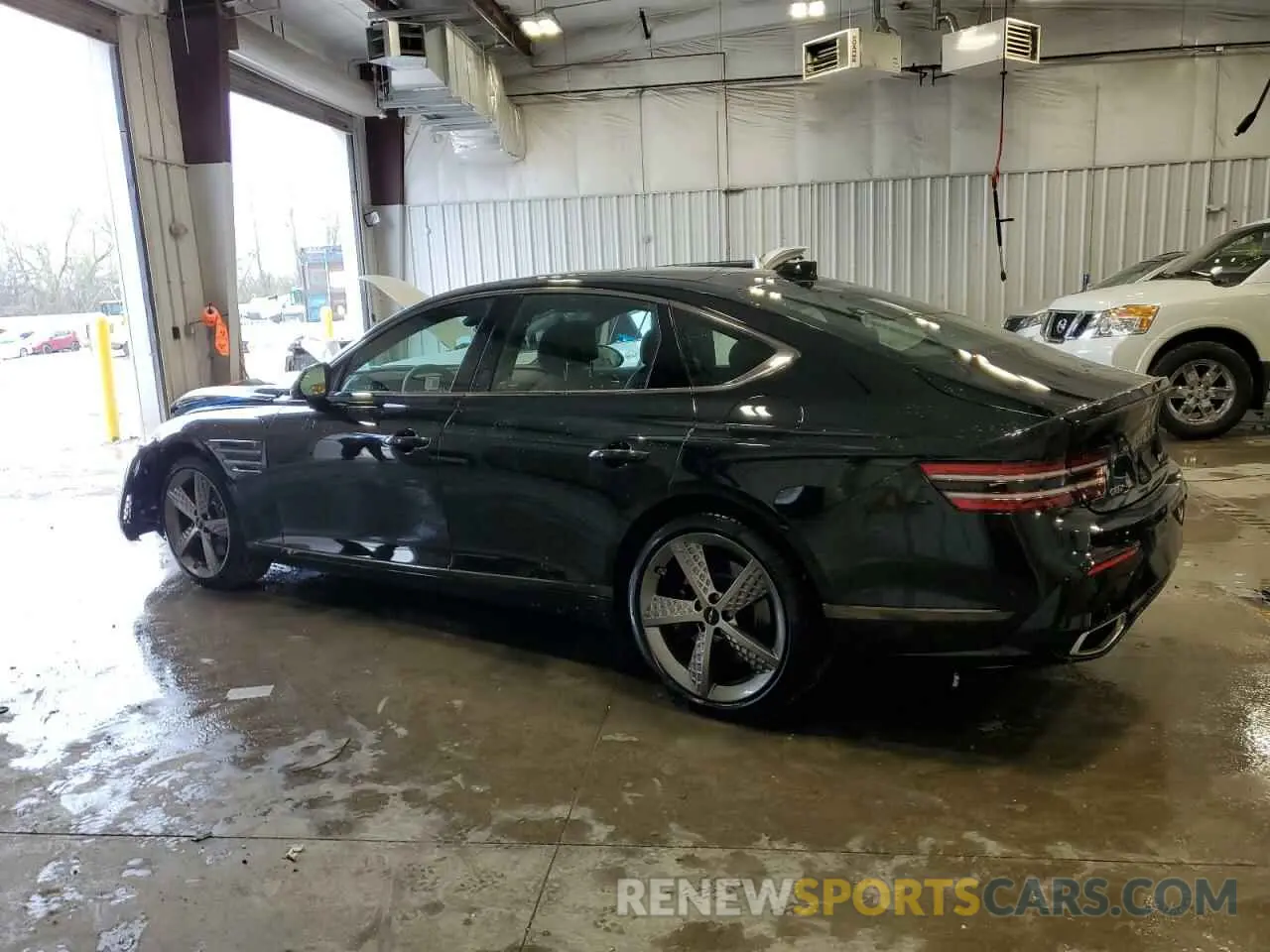 2 Photograph of a damaged car KMTGG4SD3SU267227 GENESIS G80 2025