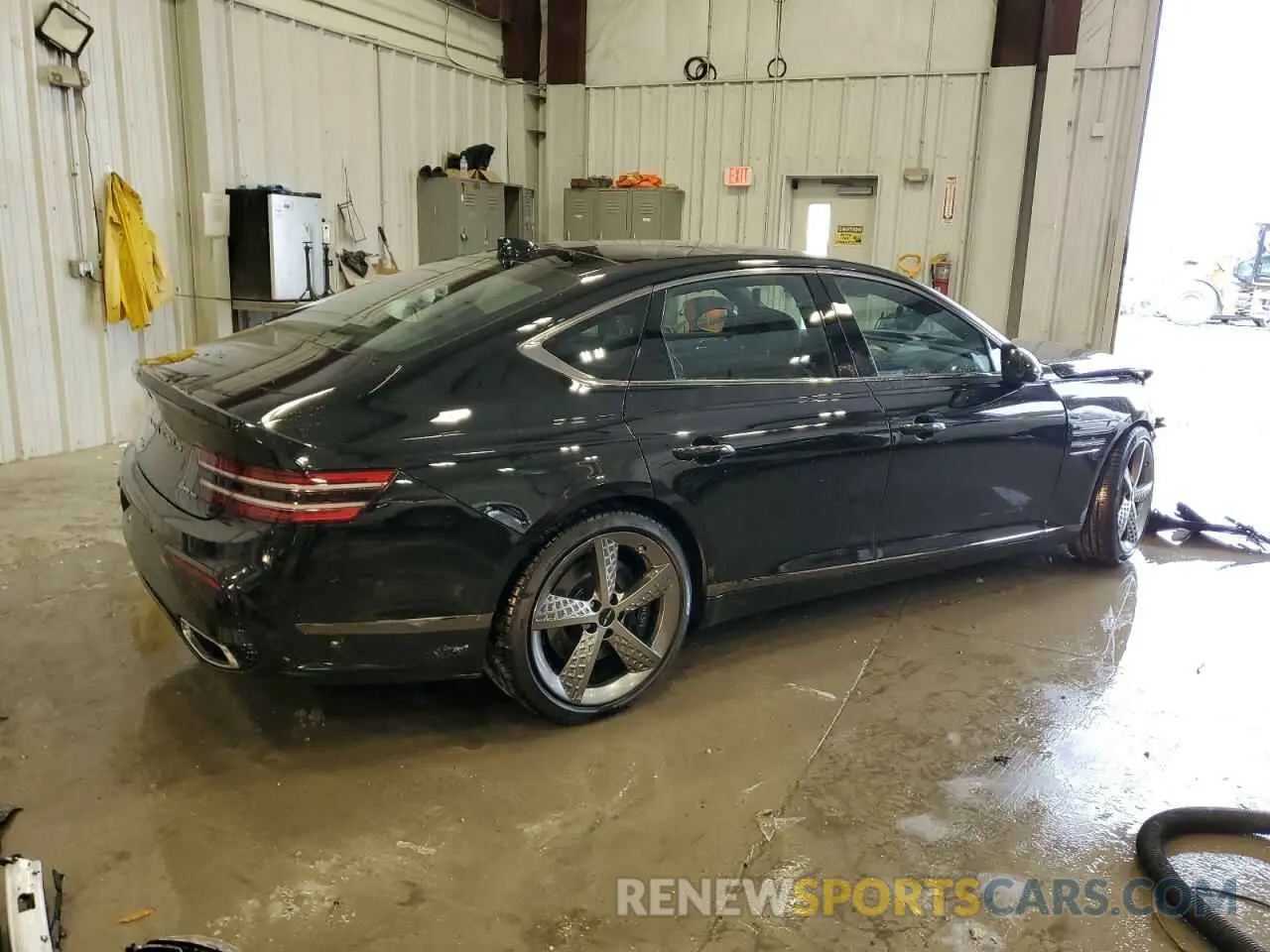 3 Photograph of a damaged car KMTGG4SD3SU267227 GENESIS G80 2025