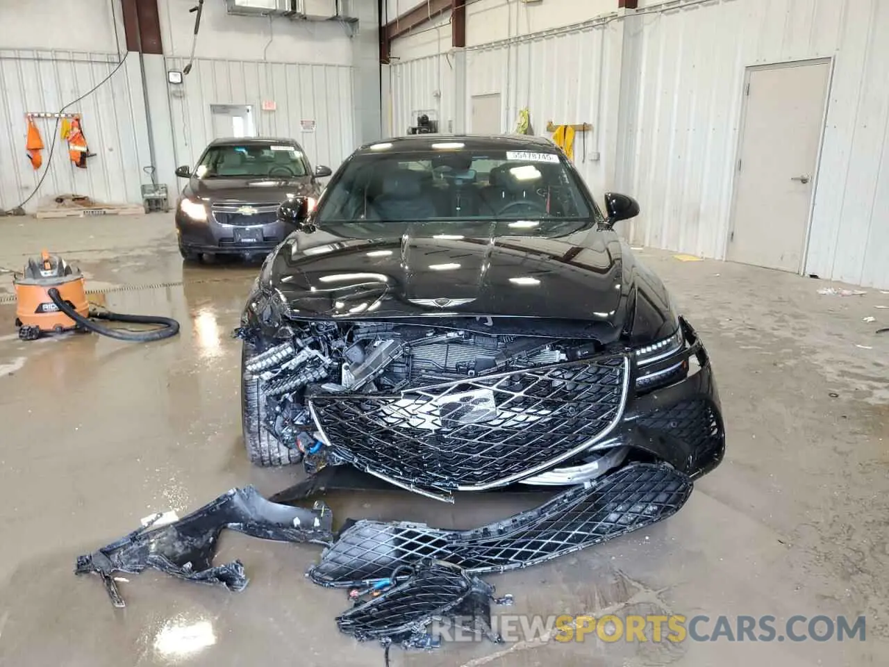 5 Photograph of a damaged car KMTGG4SD3SU267227 GENESIS G80 2025