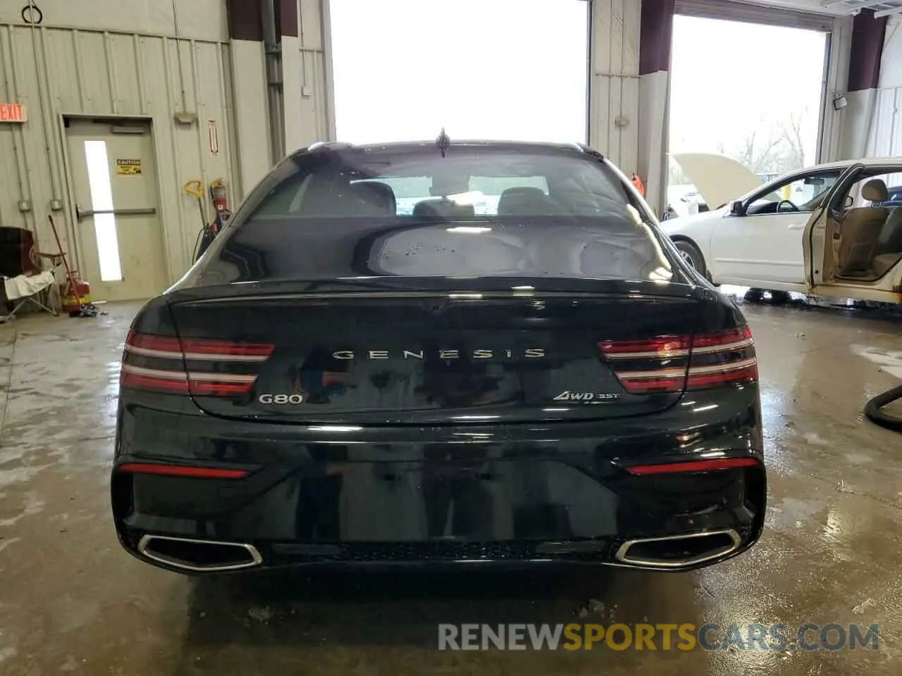 6 Photograph of a damaged car KMTGG4SD3SU267227 GENESIS G80 2025