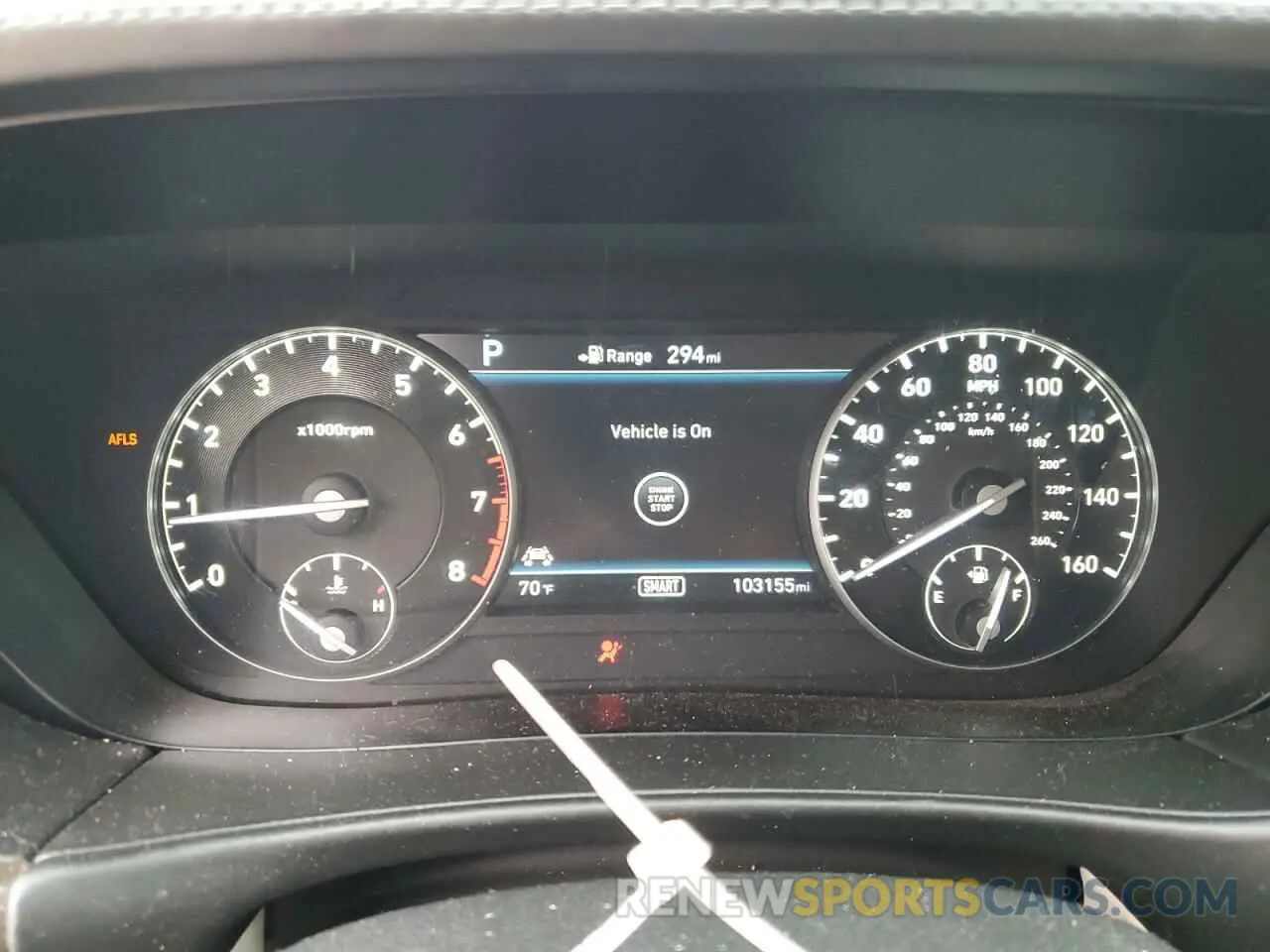 9 Фотография поврежденного автомобиля KMHG54JH0KU050660 GENESIS G90 2019