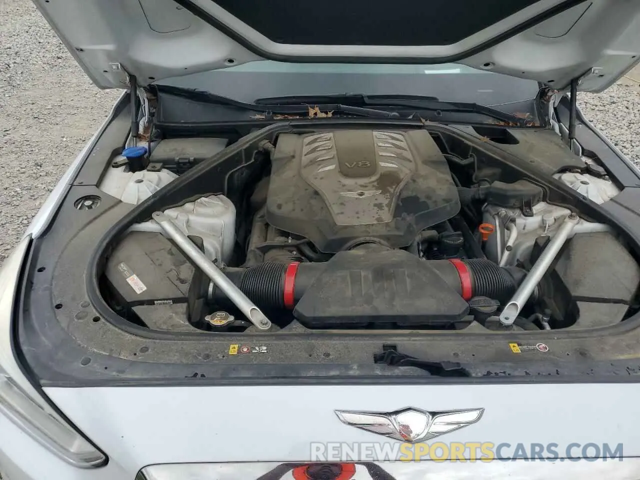 11 Photograph of a damaged car KMHG54JH0KU052649 GENESIS G90 2019