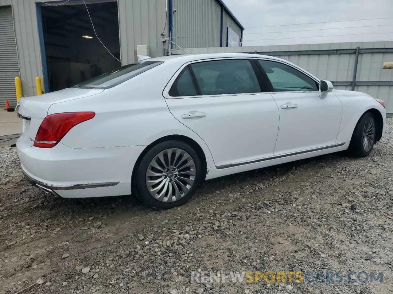 3 Photograph of a damaged car KMHG54JH0KU052649 GENESIS G90 2019