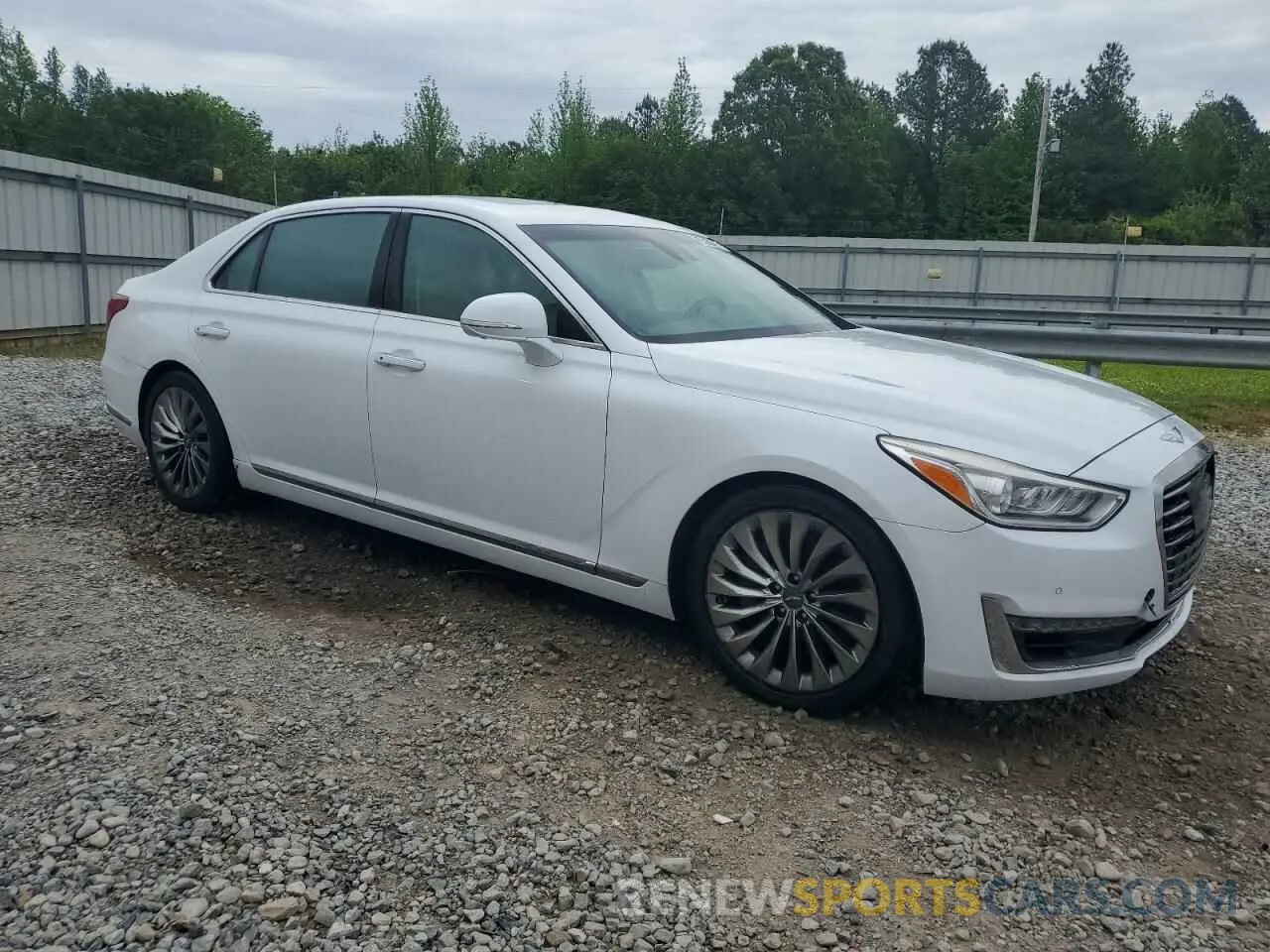 4 Photograph of a damaged car KMHG54JH0KU052649 GENESIS G90 2019